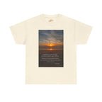 Sunset Beach Quote T‑Shirt — Inspirational Ocean Sunrise Tee - 314 Originals