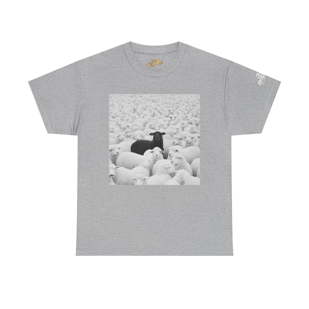 Black Sheep T-Shirt — Funny Contrast Sheep Graphic Tee