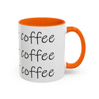 Coffee Mug – “This Ain’t Coffee” Repeating Script Accent Mug (11/15oz) Printify