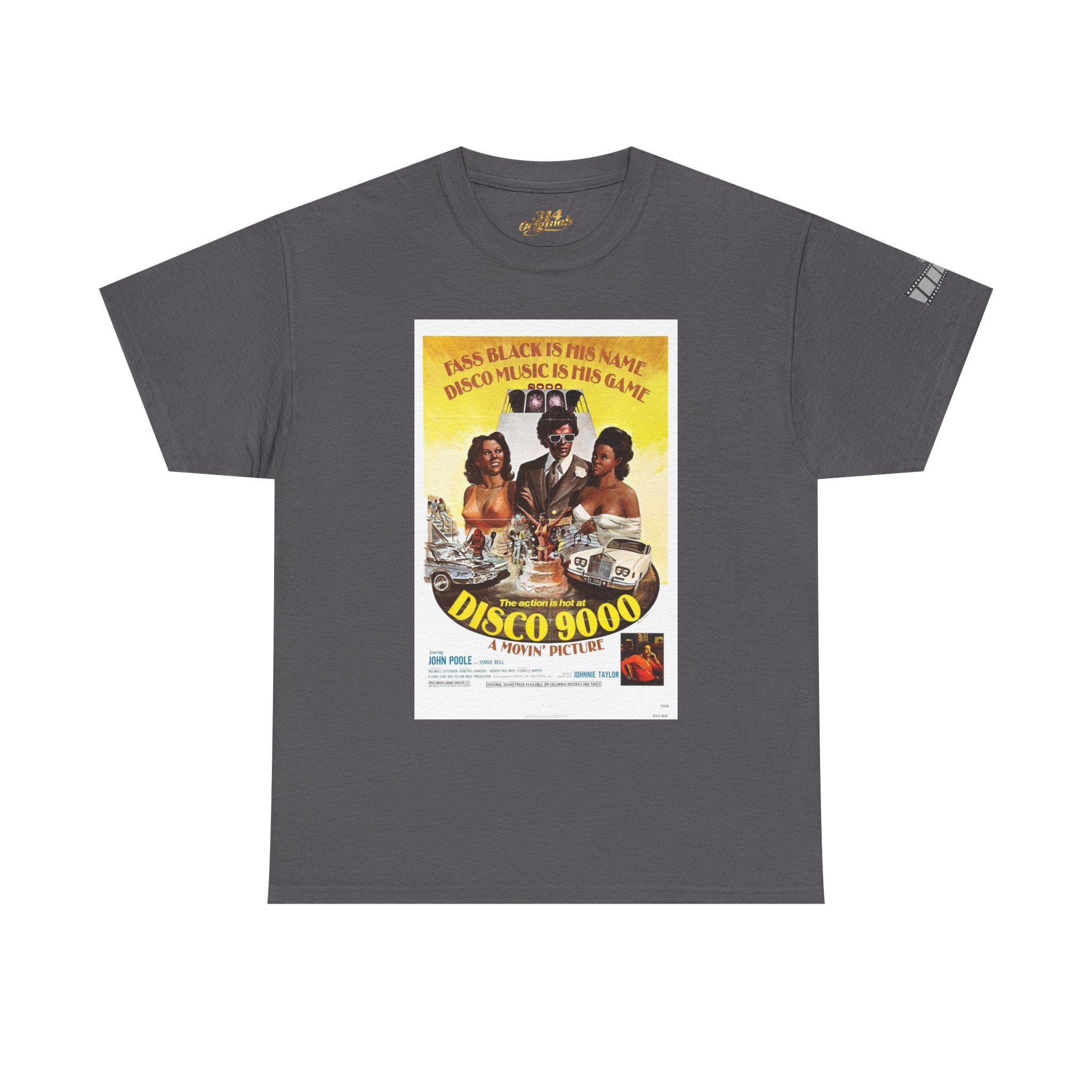 Disco 9000 Retro Movie Poster T‑Shirt Printify T-Shirt  314 Originals