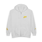 King's Gear Zip Hoodie — Full‑Zip with Gold Crown Emblem - 314 Originals