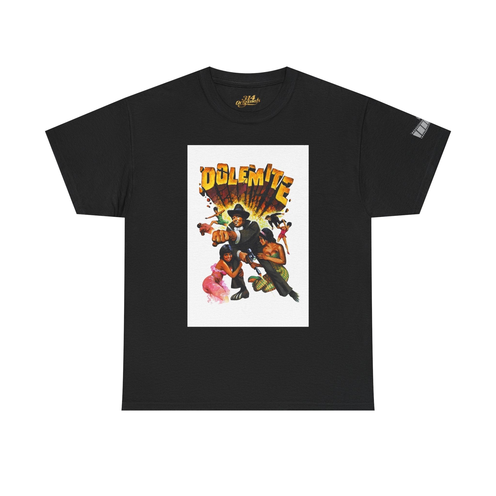 Dolemite Vintage Blaxploitation Movie Poster T-Shirt Printify T-Shirt  314 Originals