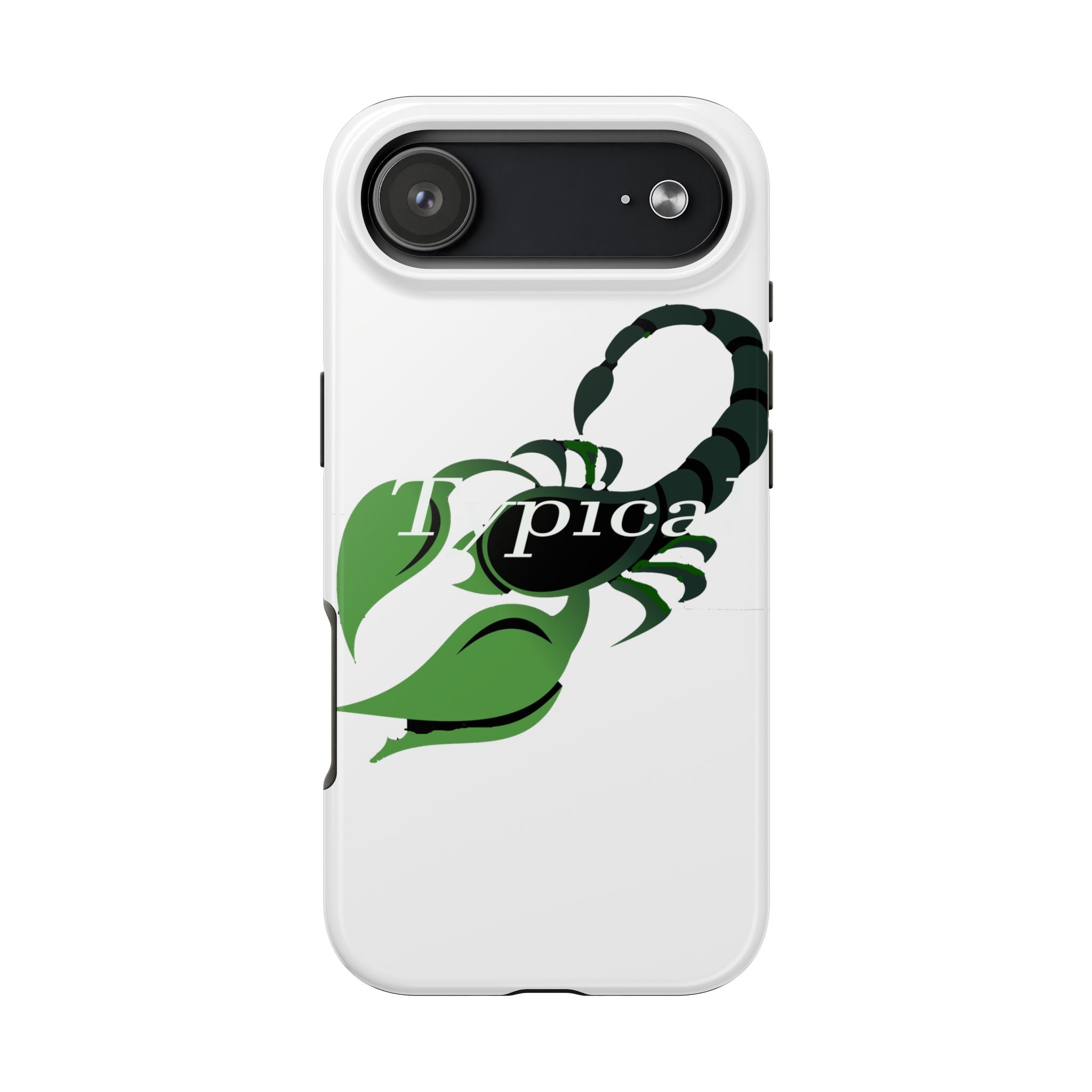 Scorpio Zodiac Tough Phone Case — Green Scorpion "Typical" Design Printify Phone Case  314 Originals