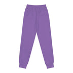 Light Purple Youth Joggers with 314 Originals Side Graphic — Kids Athletic Sweatpants - 314 Originals