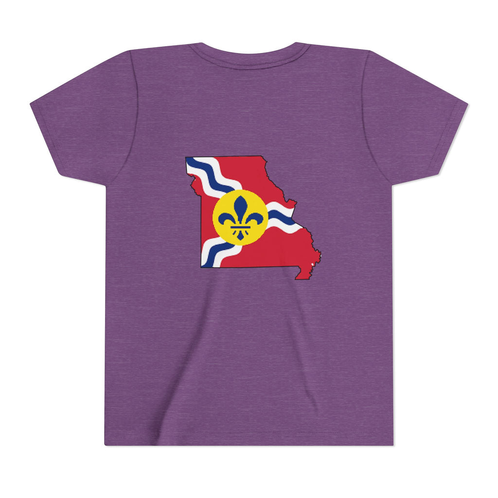"From the Lou and I'm... Proud" St. Louis Flag Kids Shirt