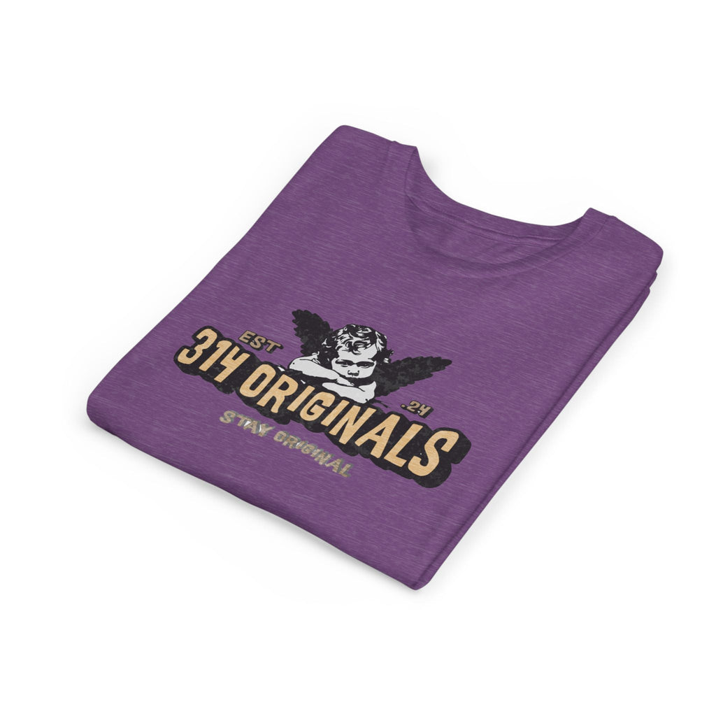 314 Originals Youth Tee - Vintage Cherub Graphic Kids T-Shirt Printify Kids clothes  314 Originals