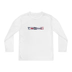 Ohio Flag Youth Long Sleeve Tee — Youngstown Text Graphic - 314 Originals