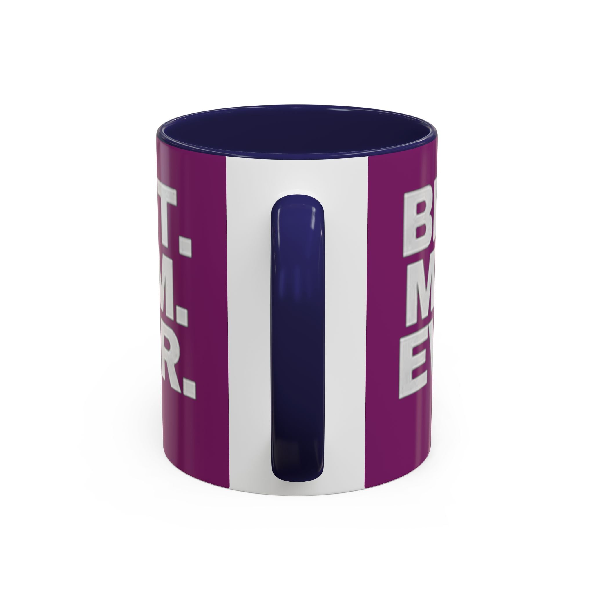 Best. Mom. Ever. Purple Accent Coffee Mug Printify Mug  314 Originals
