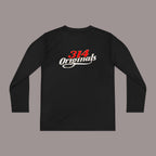 Franklin Silhouette Youth Long Sleeve Tee — '314 Originals' Back Graphic - 314 Originals