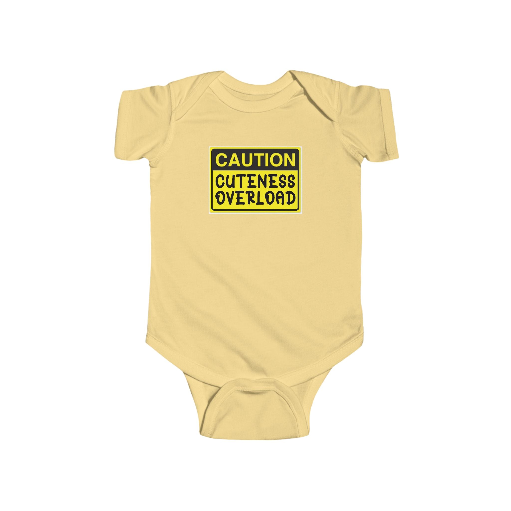 Baby Bodysuit – "Caution Cuteness Overload" Infant Onesie (314 Originals Back Logo) - 314 Originals