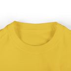 "Caution: Cuteness Overload" —  Baby T‑Shirt (Yellow Warning Sign) - 314 Originals
