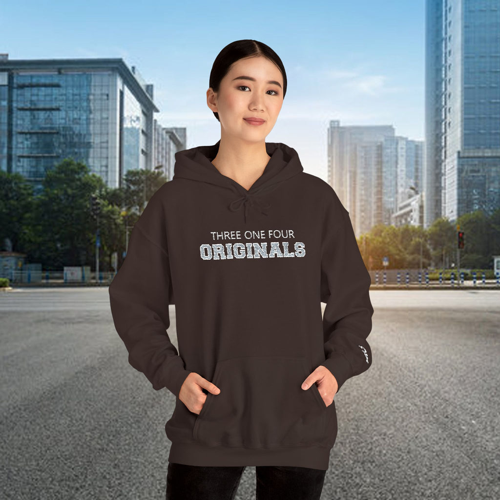 Three One Four Hoodie — Vintage Text - 314 Originals