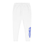Plus Size Leggings — White High-Waist Leggings with Blue Script '314 Originals' Side Print - 314 Originals