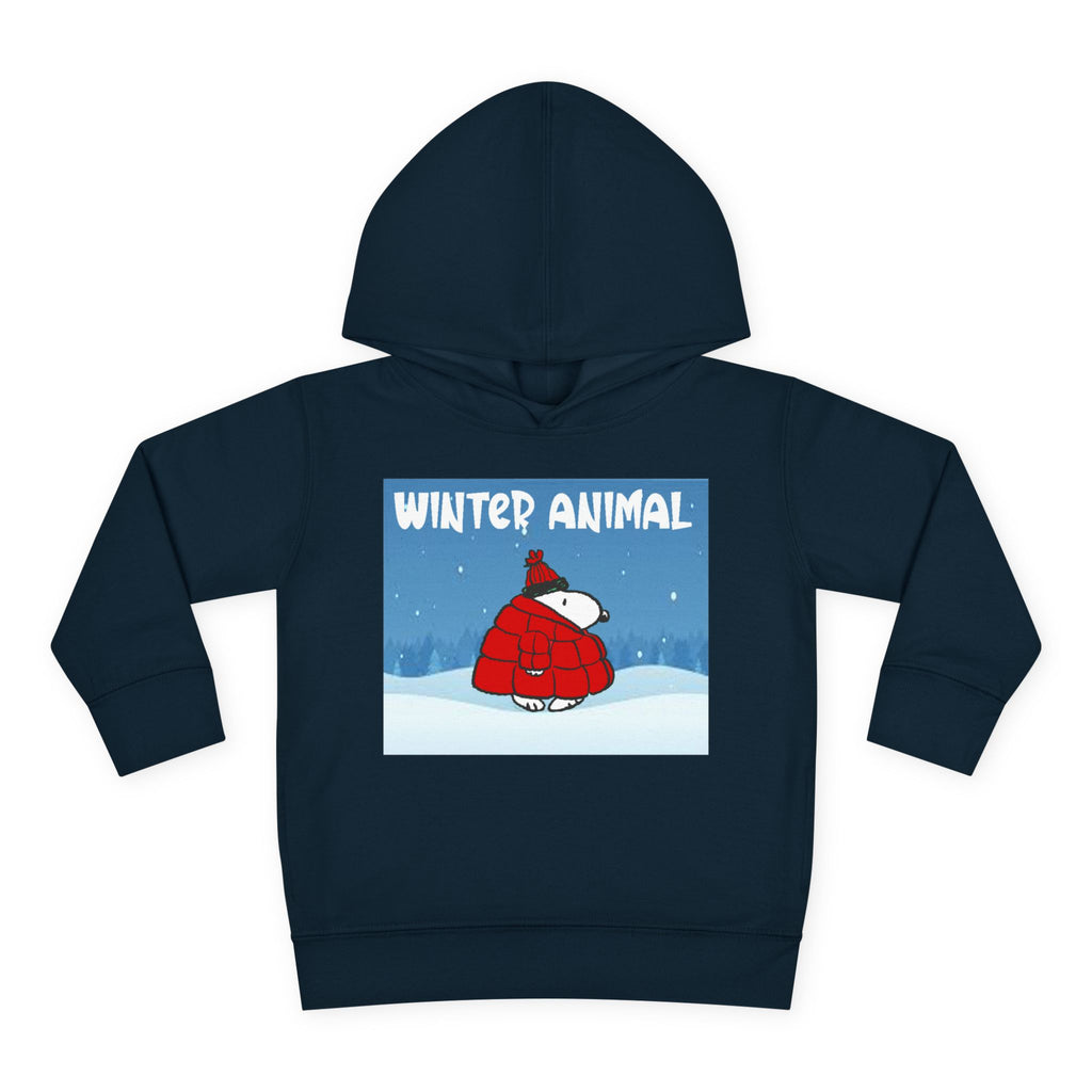 "Winter Animal" Toddler Hoodie Pullover - 314 Originals