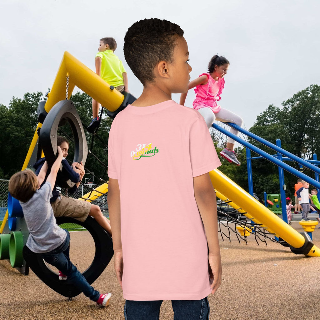 Boys "Favorite Kid" Retro Yellow & Green Graphic T-Shirt - 314 Originals