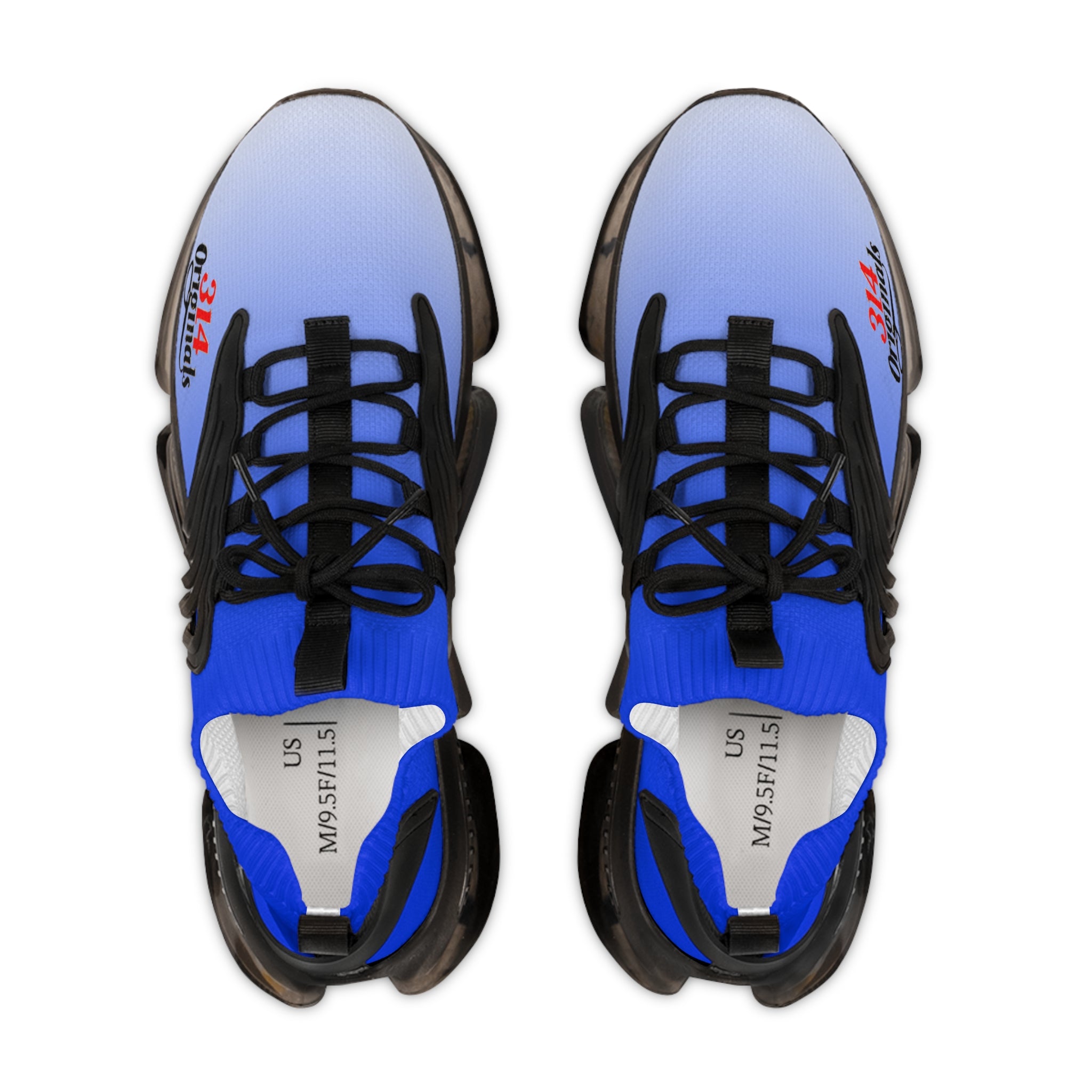 Men's Blue Sky Mesh Sneakers — Breathable Lightweight Running Shoes with 314 Originals Accent - 314 Originals