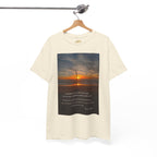 Sunset Beach Quote T‑Shirt — Inspirational Ocean Sunrise Tee - 314 Originals