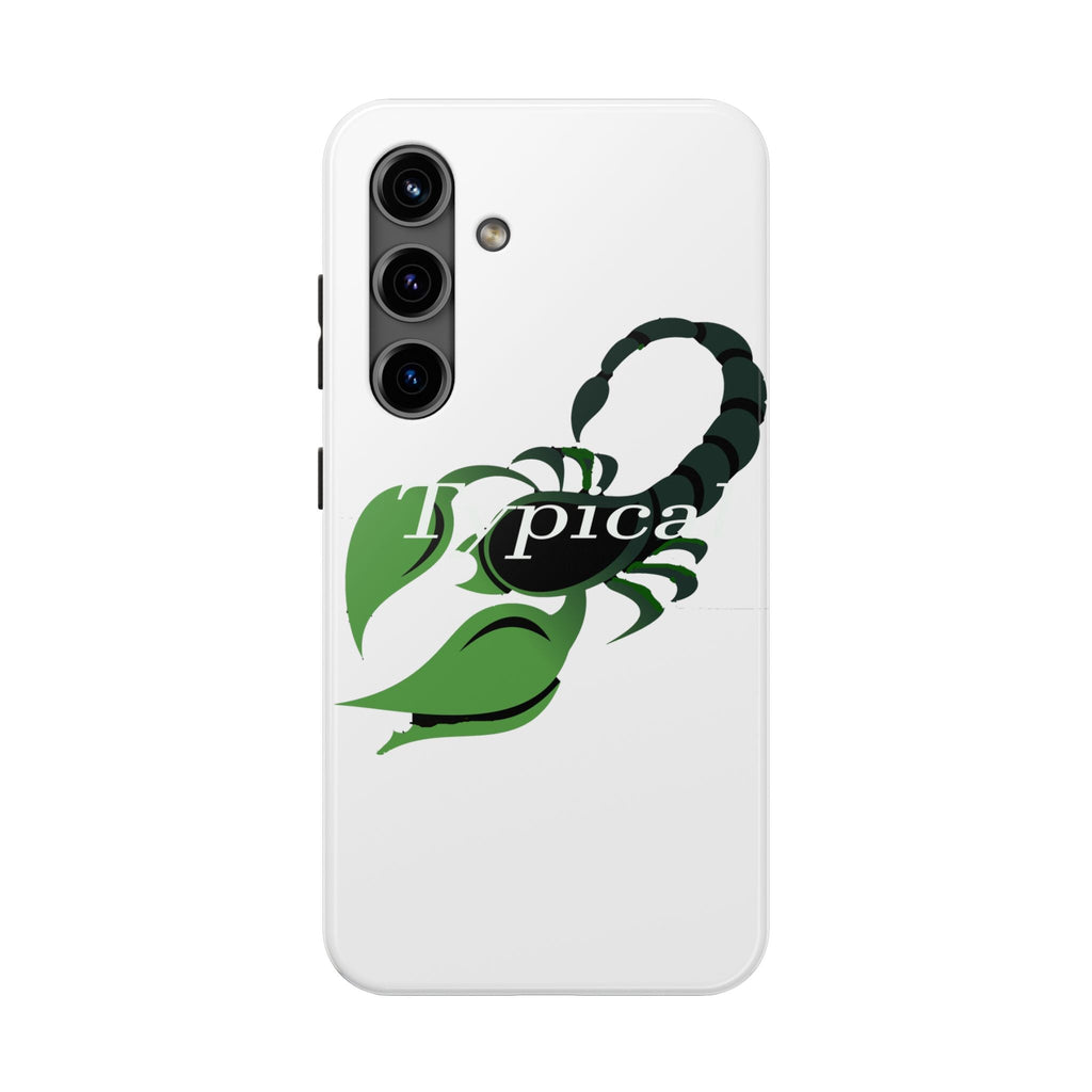 Scorpio Zodiac Tough Phone Case — Green Scorpion "Typical" Design Printify Phone Case  314 Originals