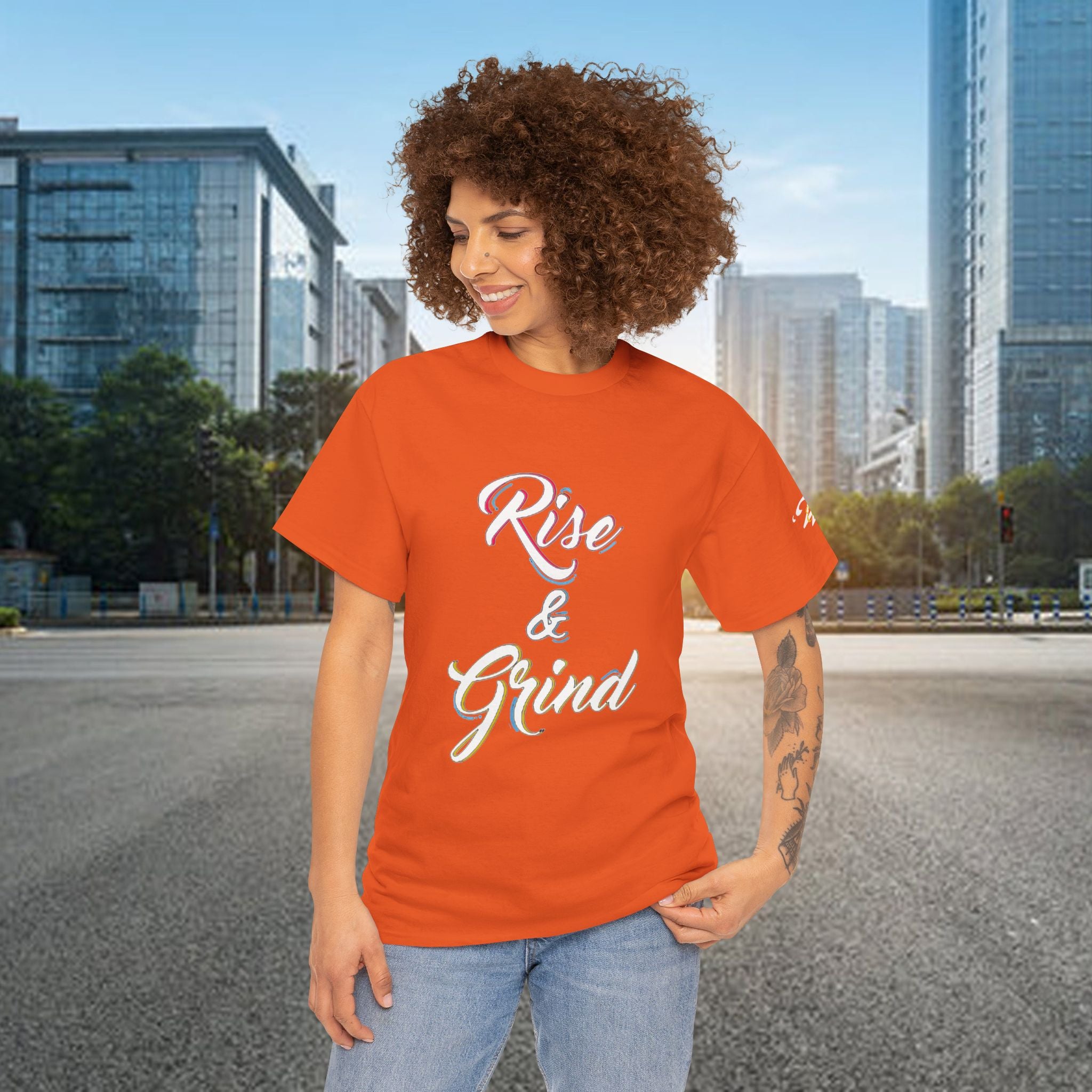 Rise & Grind T-Shirt — Motivational Graphic Tee for Hustle Mindset - 314 Originals