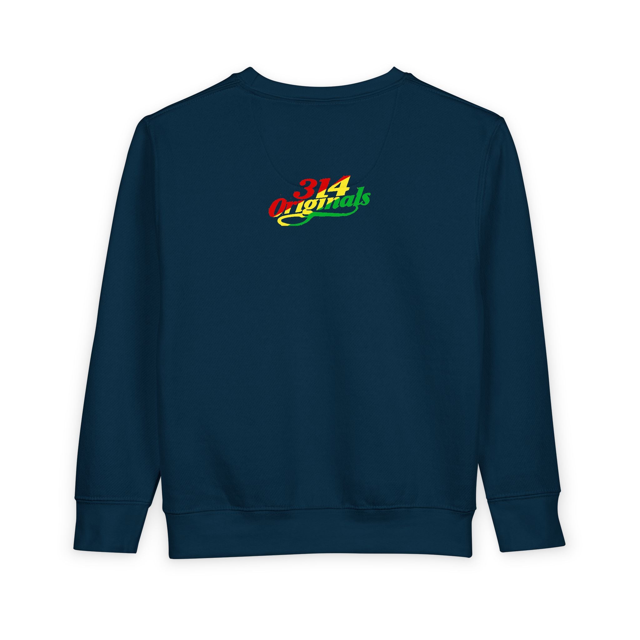Mom's Favorite Kid Toddler Sweatshirt — Colorful Retro Rasta Kids Pullover