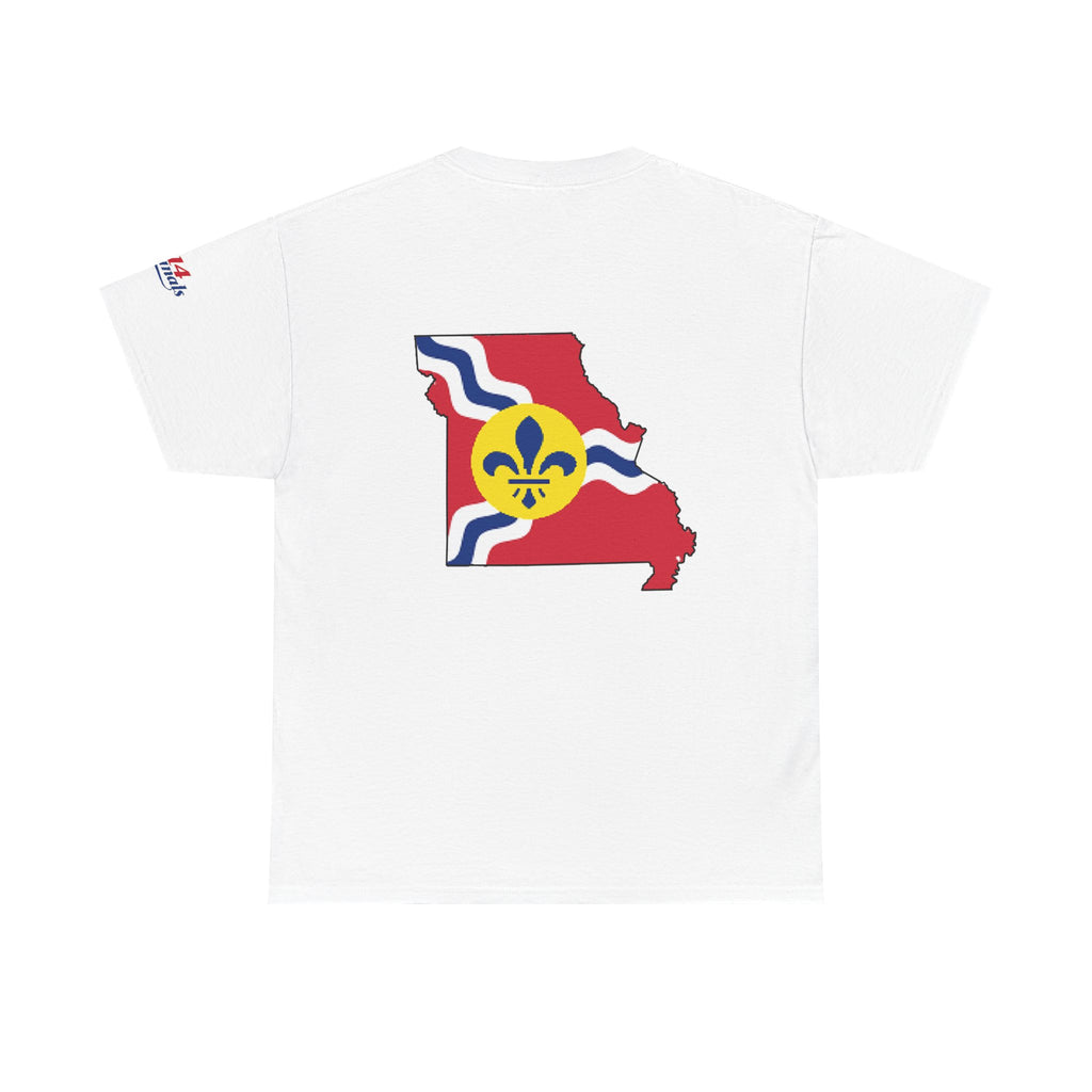 Proud Missouri Flag T-Shirt — "From the Lou and I’m... PROUD" - 314 Originals