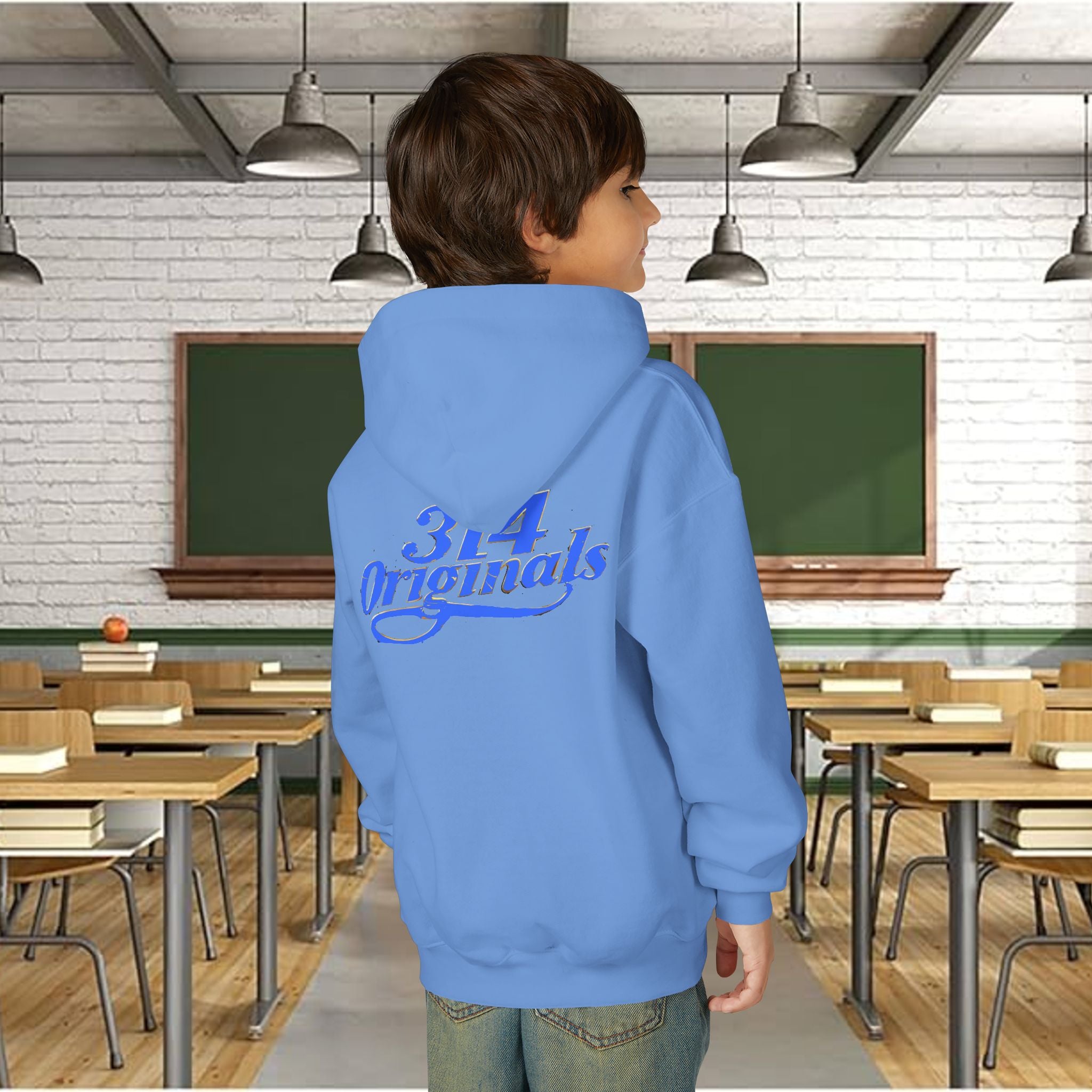 Youth Hoodie - 'Class of 2026' Graduation Bear Hoodie with '314 Originals' Back Print