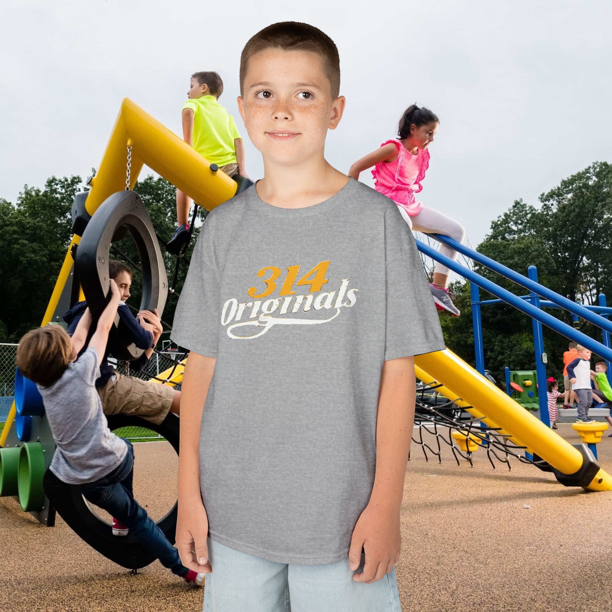 "314 Originals" Vintage Script Graphic - 314 Originals