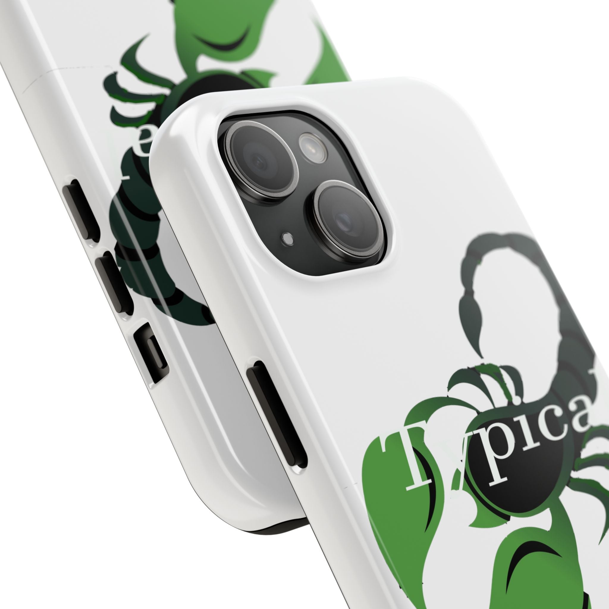 Scorpio Zodiac Tough Phone Case — Green Scorpion "Typical" Design Printify Phone Case  314 Originals