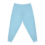 Light Blue 314 Originals Athletic Joggers – Retro Script Logo Sweatpants