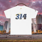314 City Skyline T‑Shirt — St. Louis Area Code Tee - 314 Originals