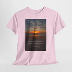 Sunset Beach Quote T‑Shirt — Inspirational Ocean Sunrise Tee - 314 Originals