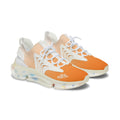 Women's Orange Crush Mesh Sneakers — Lightweight Breathable Running Shoes