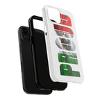 Mexico Pride Tough Phone Case — Mexican Flag Vertical 'PRIDE' Design Printify Phone Case  314 Originals
