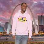 Proud Missouri Fleur-de-lis Hoodie — From the Lou St. Louis Pride Sweatshirt - 314 Originals