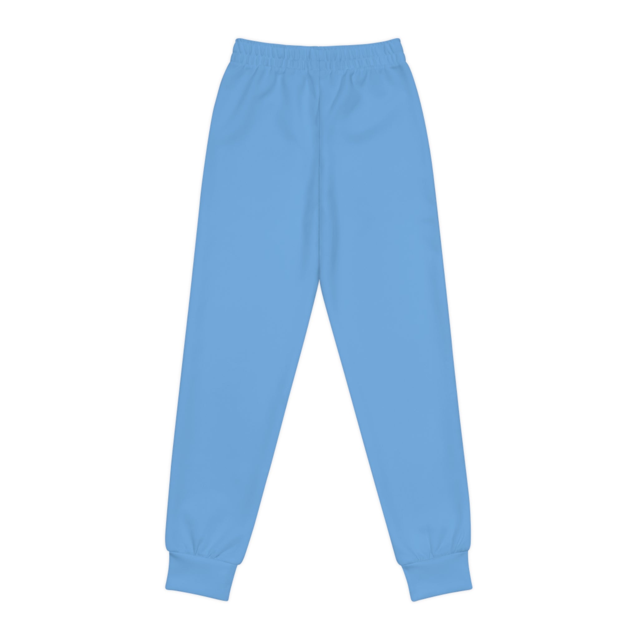 Light Blue Youth Joggers with 314 Originals Side Graphic — Kids Athletic Sweatpants - 314 Originals