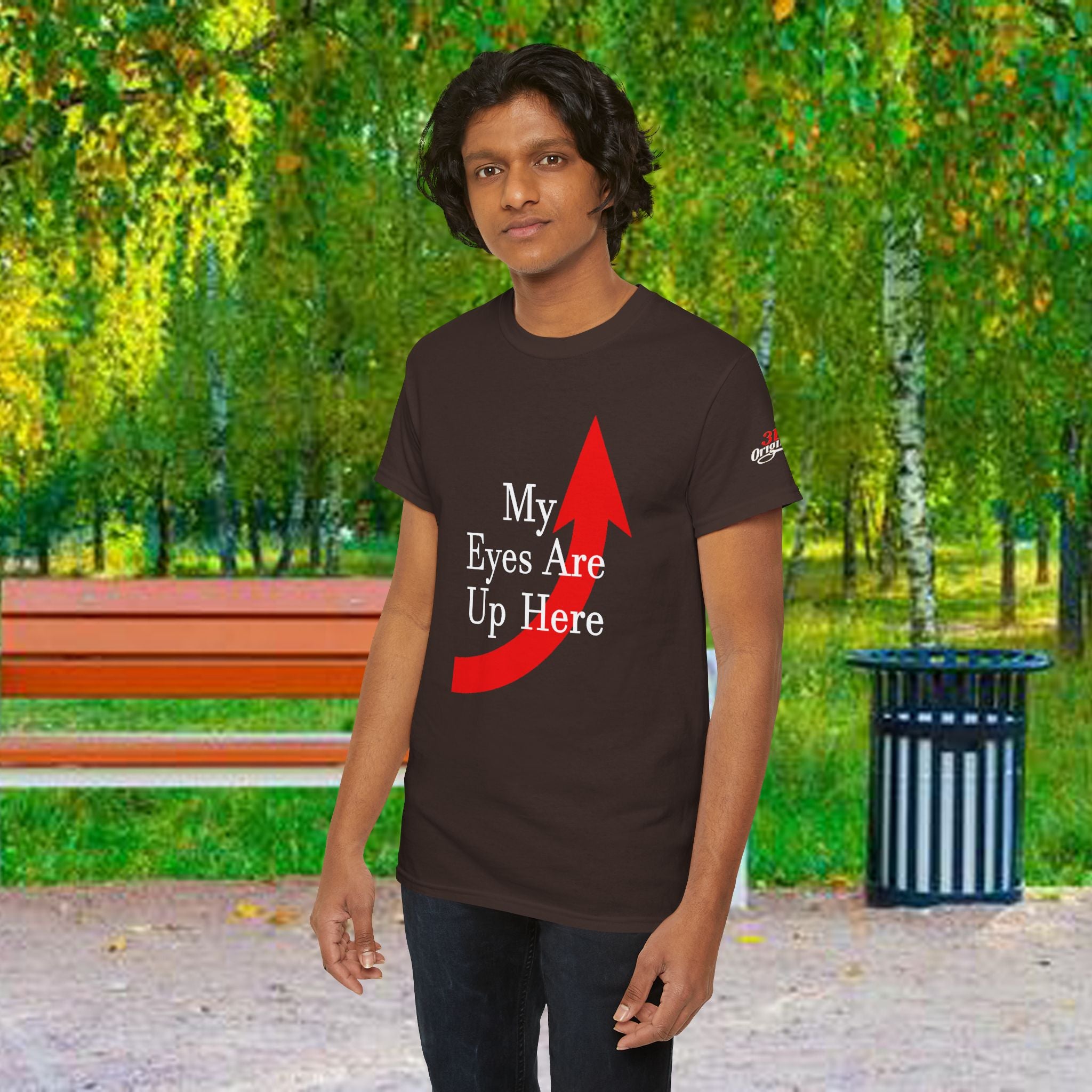 My Eyes Are Up Here Graphic Tee - 314 Originals