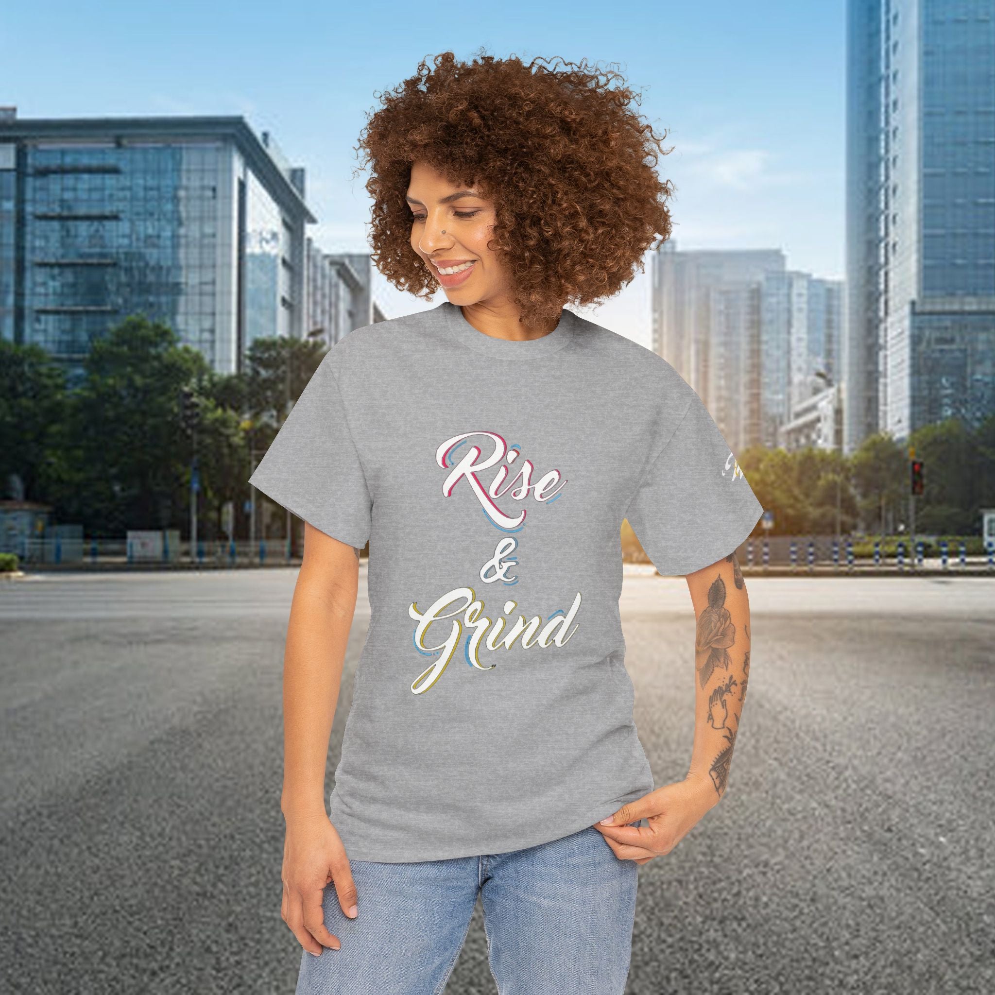 Rise & Grind T-Shirt — Motivational Graphic Tee for Hustle Mindset - 314 Originals