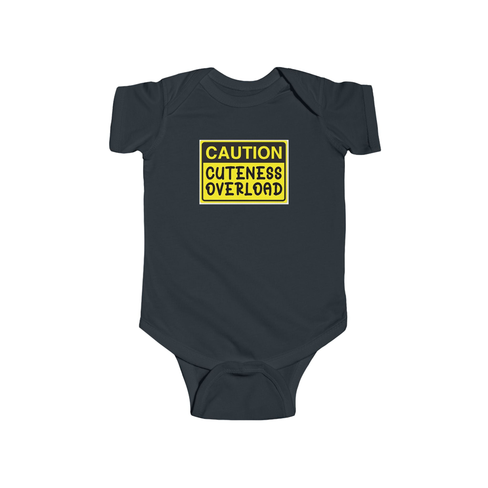 Baby Bodysuit – "Caution Cuteness Overload" Infant Onesie (314 Originals Back Logo) - 314 Originals