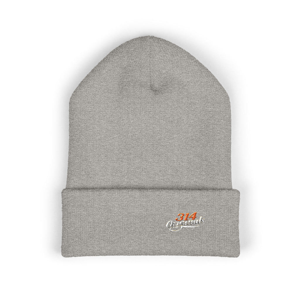 Embroidered '314 Originals' Classic Cuffed Beanie —  Knit Winter Hat - 314 Originals