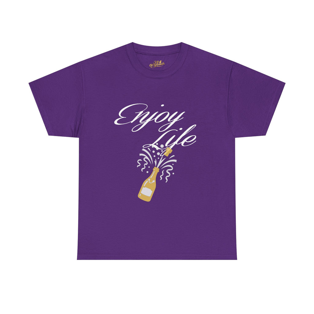 "Enjoy Life" Unisex Heavy Cotton Tee - 314 Originals