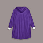 King Purple Hooded Blanket – Regal Crown Lounge Throw - 314 Originals