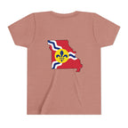 "From the Lou and I'm... Proud" St. Louis Flag Kids Shirt - 314 Originals