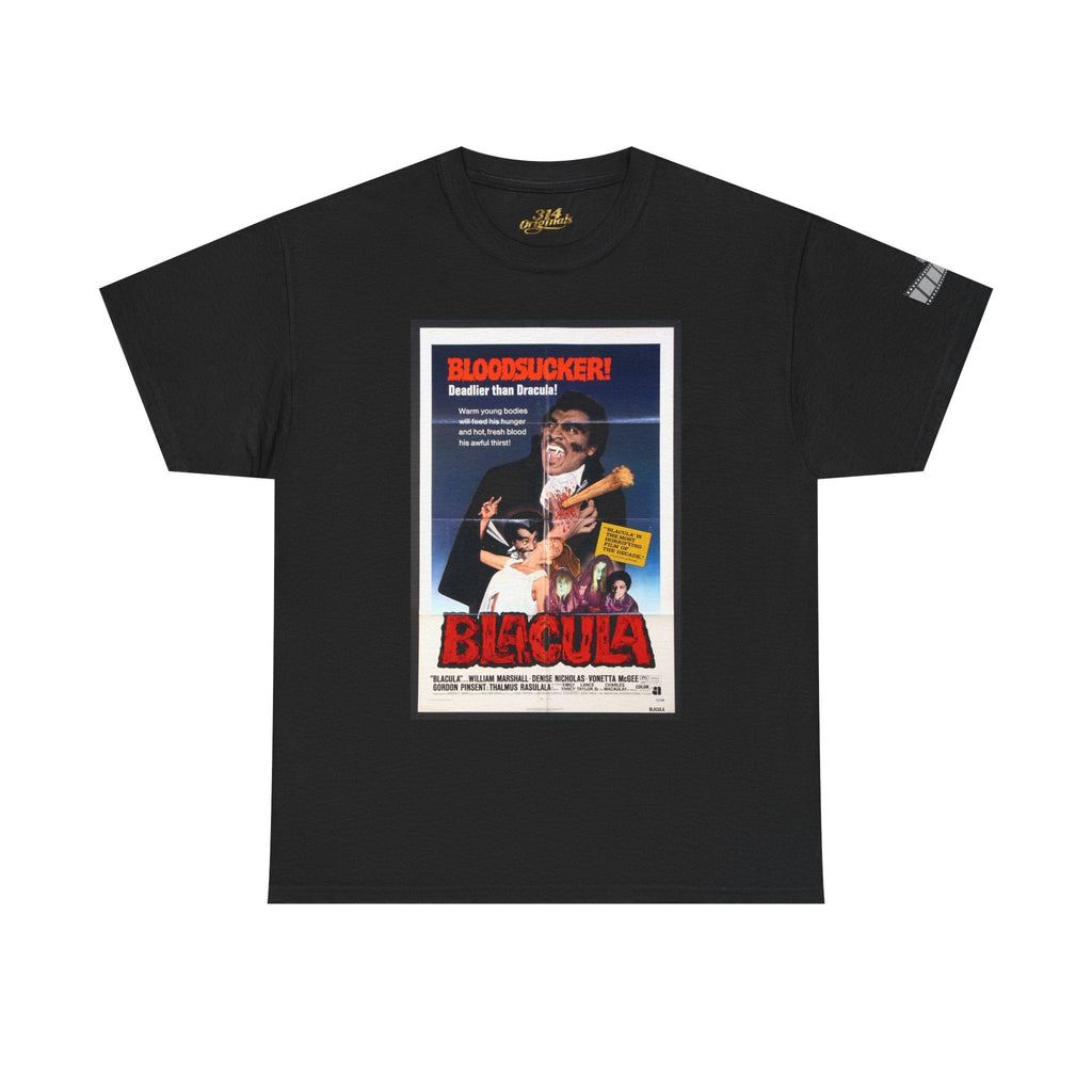 Blacula Movie Poster Tee — Vintage 'BLOODSUCKER! Graphic T-Shirt Printify T-Shirt  314 Originals