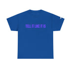 Tell It Like It Is Podcast — Bold Statement Graphic T‑Shirt ("No Scripts… No Filters… No Bullsh*t") Printify T-Shirt  314 Originals
