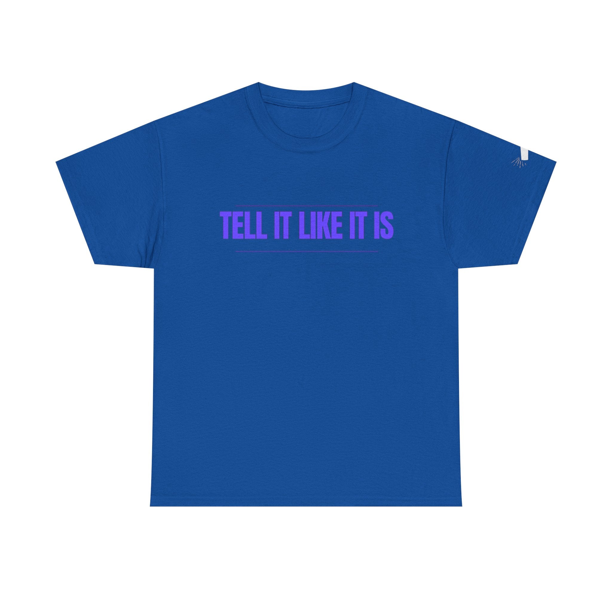 Tell It Like It Is Podcast — Bold Statement Graphic T‑Shirt ("No Scripts… No Filters… No Bullsh*t") Printify T-Shirt  314 Originals