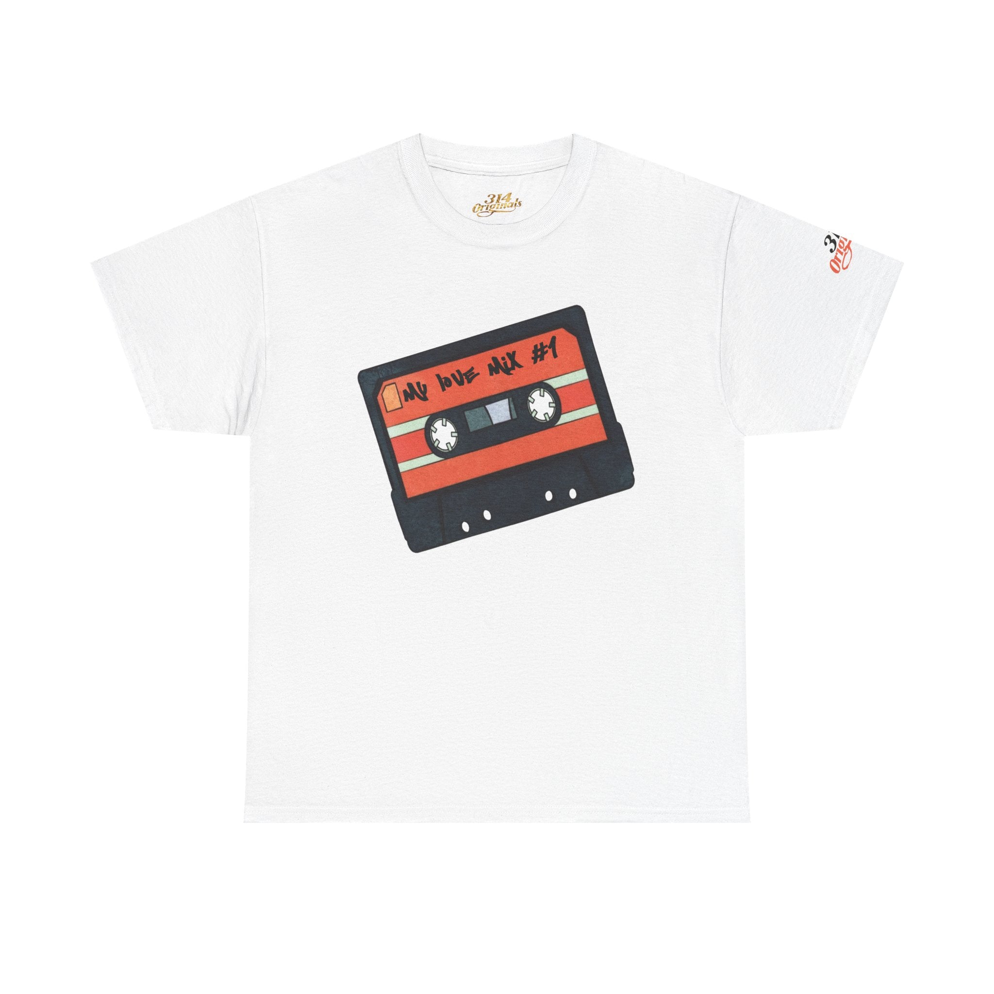My Love Mix — Vintage Mix Tape Graphic T-Shirt - 314 Originals