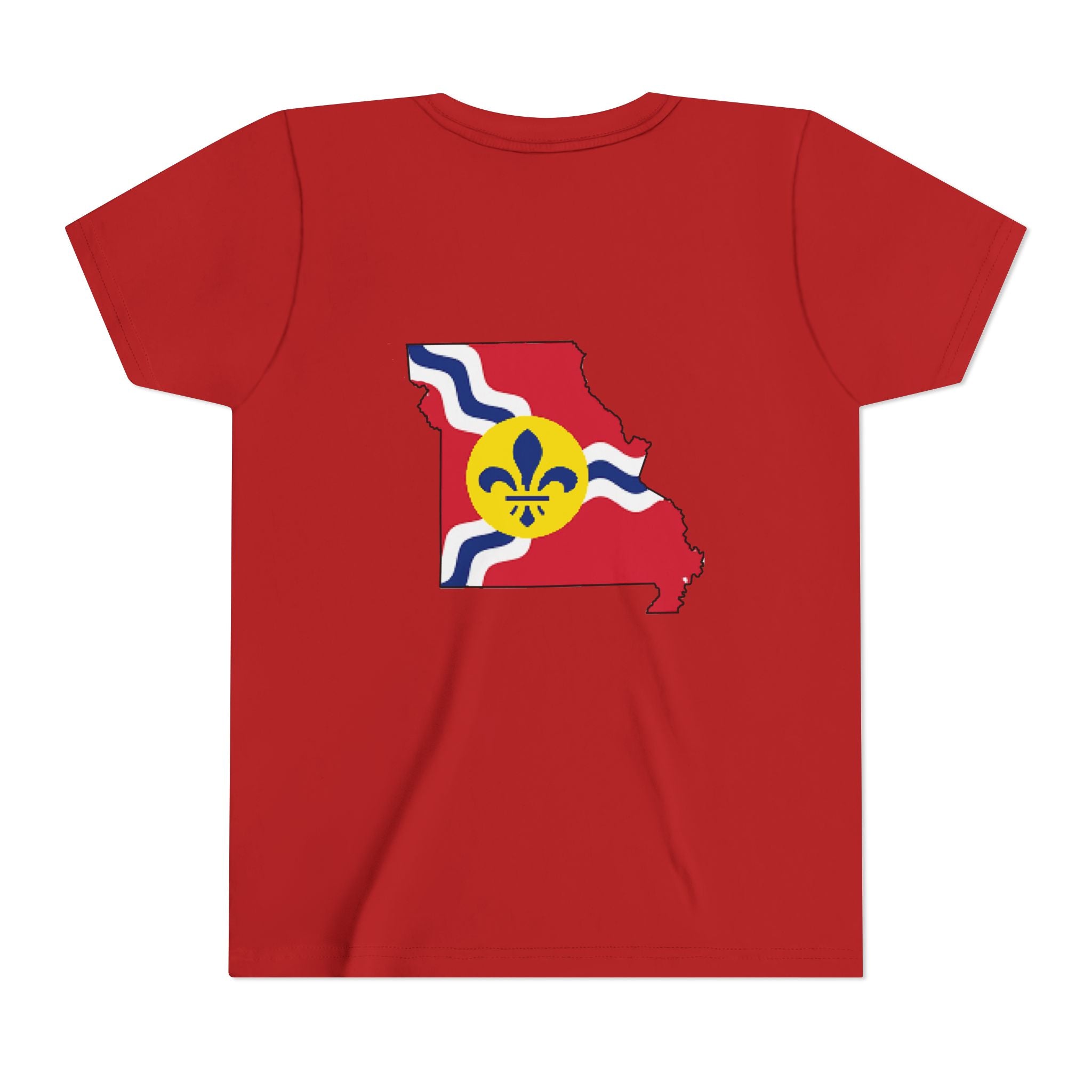 "From the Lou and I'm... Proud" St. Louis Flag Kids Shirt