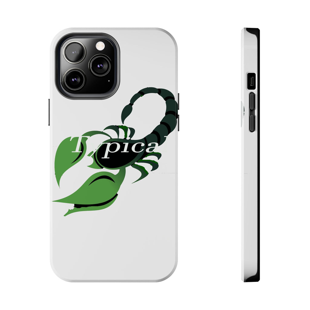 Scorpio Zodiac Tough Phone Case — Green Scorpion "Typical" Design Printify Phone Case  314 Originals