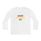 "Mom's Favorite Kid" Youth Long Sleeve Tee — Colorful Retro Graphic - 314 Originals