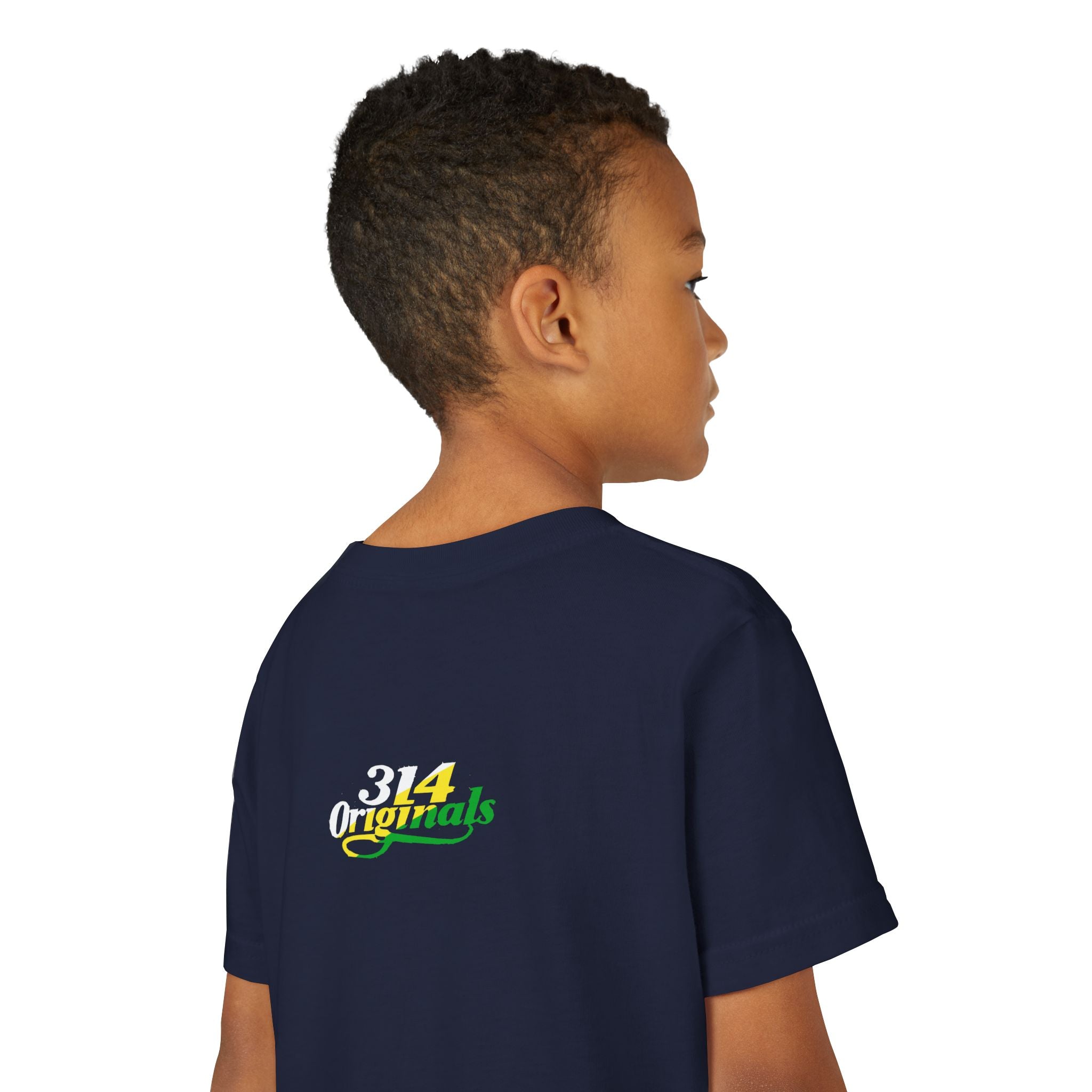 Boys "Favorite Kid" Retro Yellow & Green Graphic T-Shirt - 314 Originals